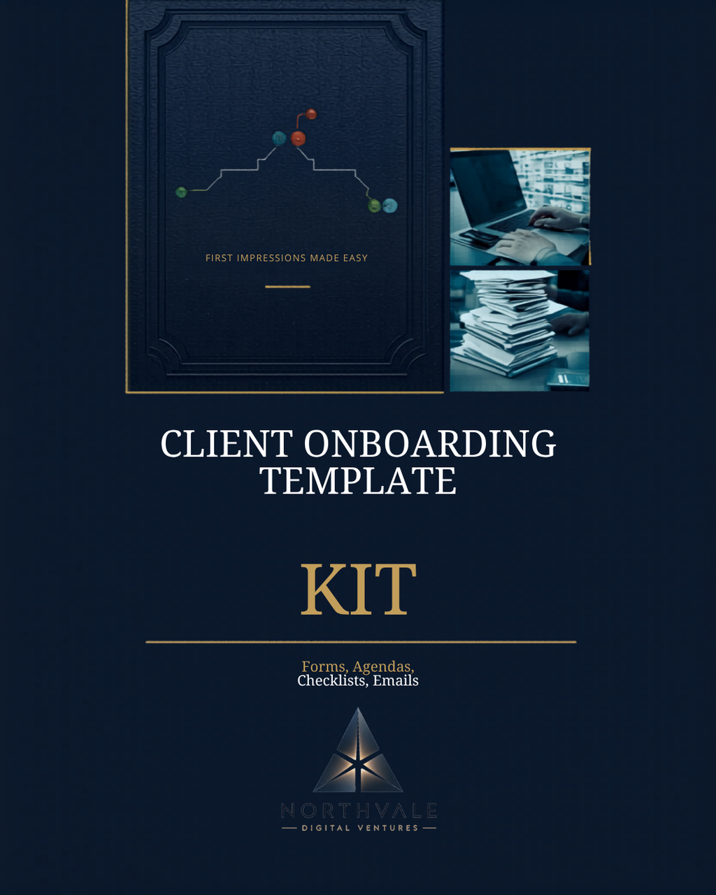 Client Onboarding Template Kit — Forms, Agendas, Checklists + Email Sequence (Word)
